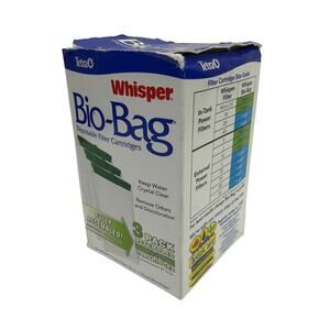Tetra Whisper Bio-Bag Medium Filter Cartridges 3-Pack AQ-26169